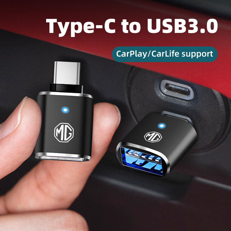 Travel Plug Type C - สายแปลงอะแดปเตอร์ LED สำหรับรถยนต์ แบบ Type C