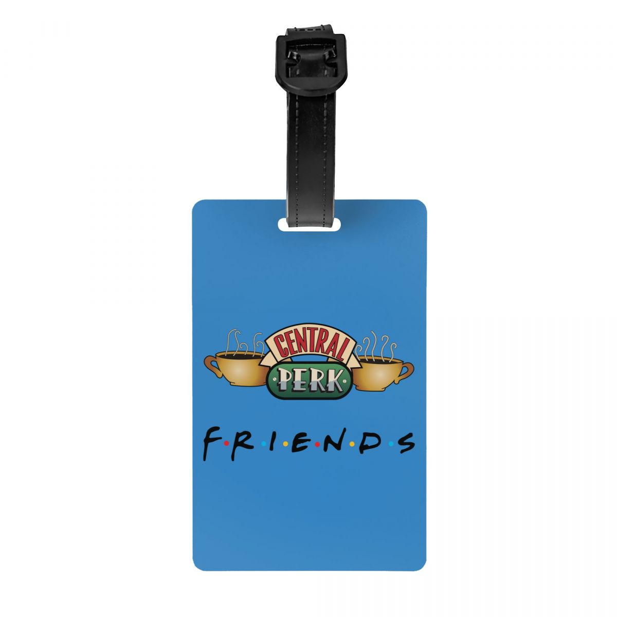 Travel Accessories International - ป้ายป้ายกระเป๋าสำหรับกระเป๋าเดินทางแฟชั่นลายเพื่อนสำหรับติดฝาปิดเพื่อความเป็นส่วนตัว