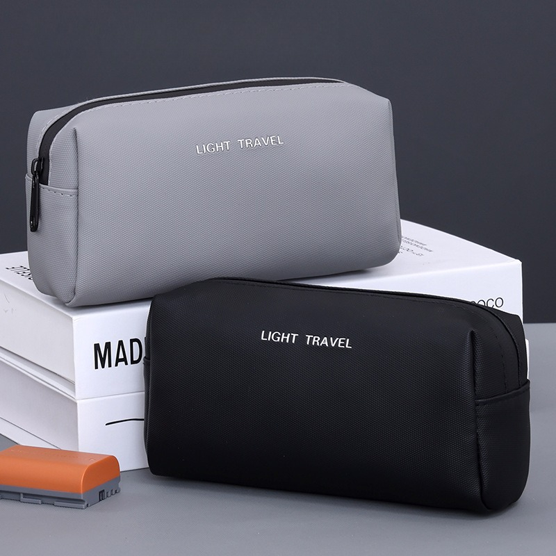 Travel Accessories Us - กระเป๋าจัดระเบียบอุปกรณ์เดินทางแบบพกพา กันน้ำ สำหรับที่ชาร์จ สายเคเบิล หูฟัง -