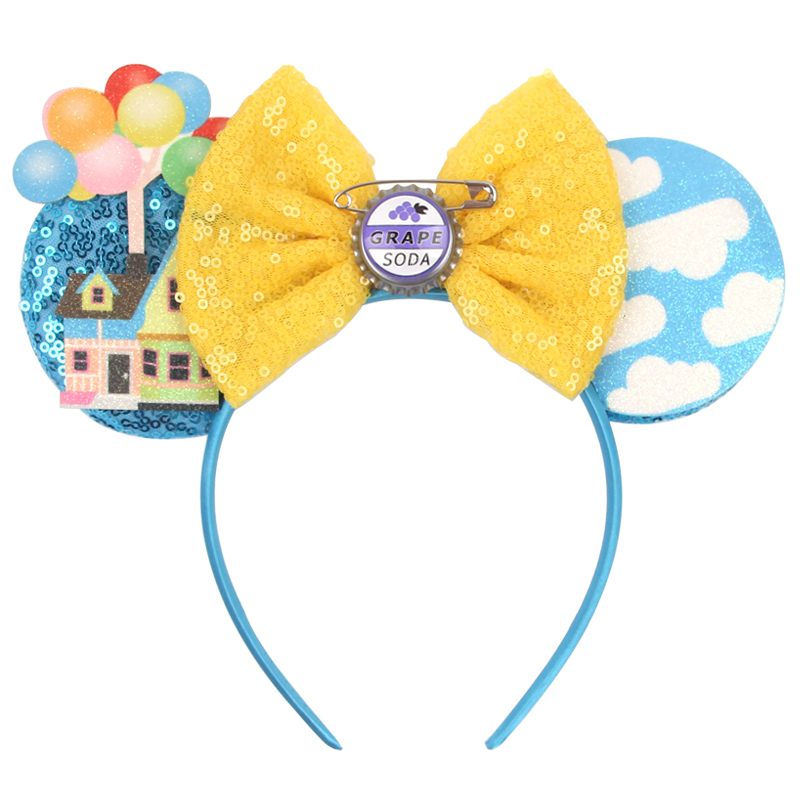 Travel Accessories With Kids - Mickey Mouse UP Ears อุปกรณ์เสริมผมสําหรับผู้หญิง Flying