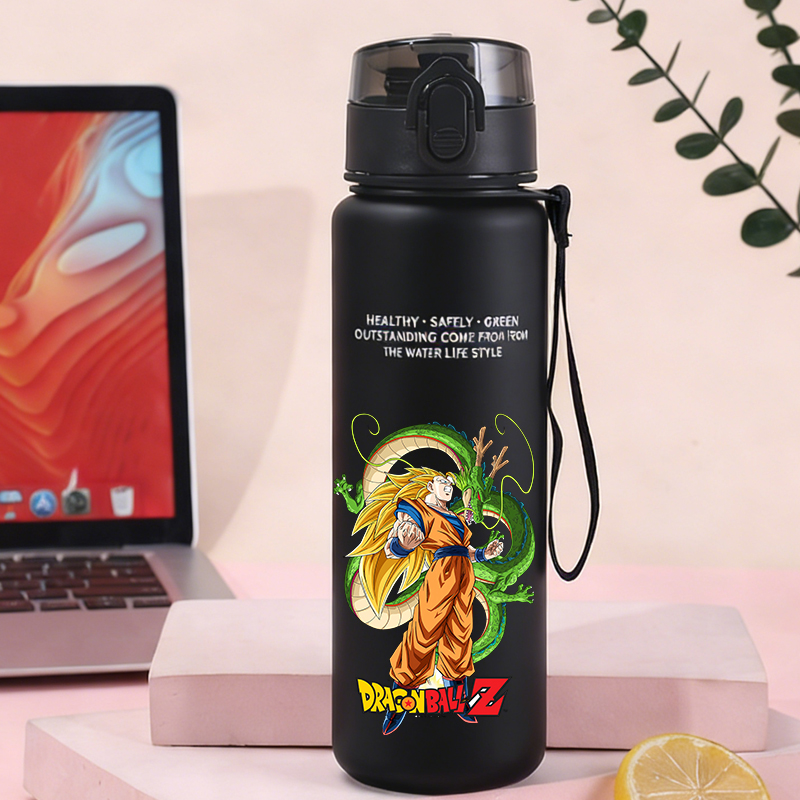 Travel Accessories Bottles - ขวดน้ำดราก้อนบอล 650 มล. ลายการ์ตูนซุนโกคู ขวดน้ำกีฬา ขวดน้ำสำหรับเดินทาง