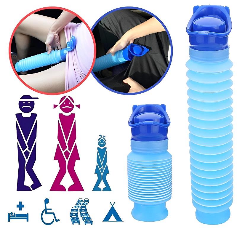 Travel Accessories With Kids - ขวดฉี่แบบยืนพกพาขนาด750มล. สำหรับอุปกรณ์ตกแต่งรถยนต์กระโถนผู้ใหญ่รถหดสำหรับตั้งแคมป์กลางแจ้ง