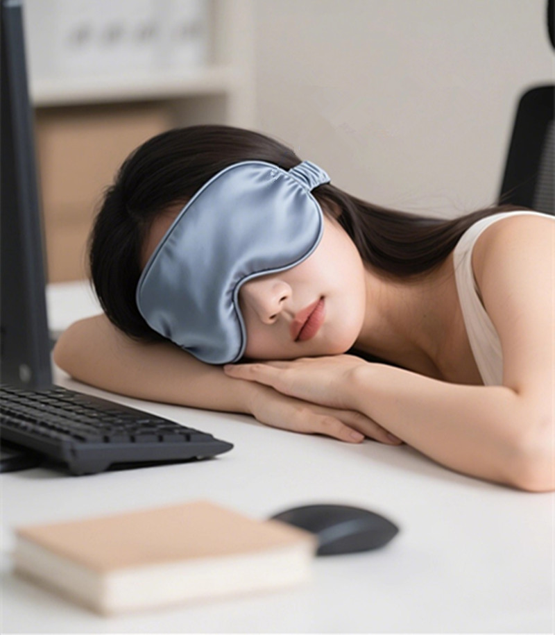 ผ้าปิดตาสำหรับนอนหลับทำจากผ้าไ - Travel Accessories Us บทวิจารณ์และราคา