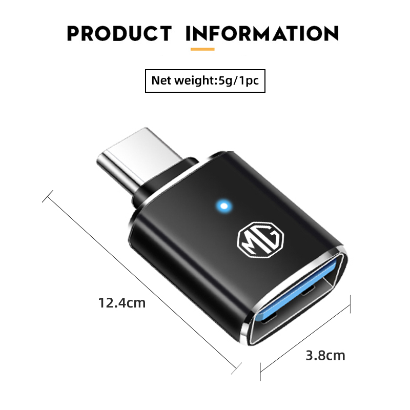 สายแปลงอะแดปเตอร์ LED สำหรับรถ - Travel Plug Type C บทวิจารณ์และราคา