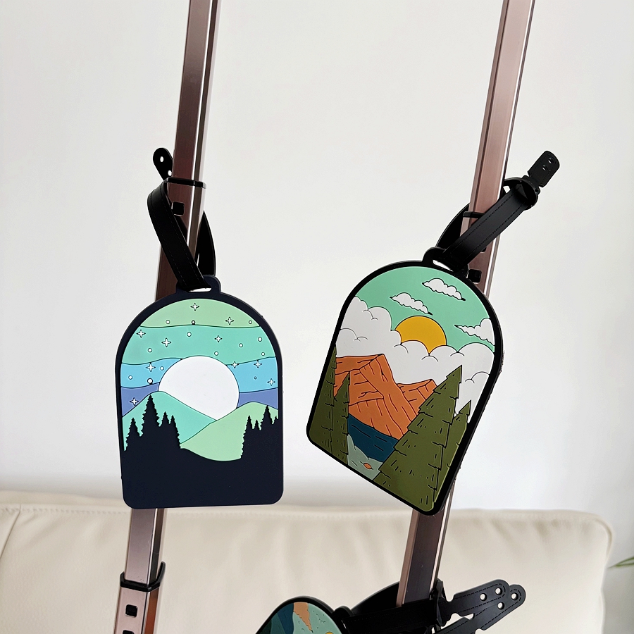 1/3/6 ชิ้นภูมิทัศน์แท็กกระเป๋า - Travel Accessories International บทวิจารณ์และราคา