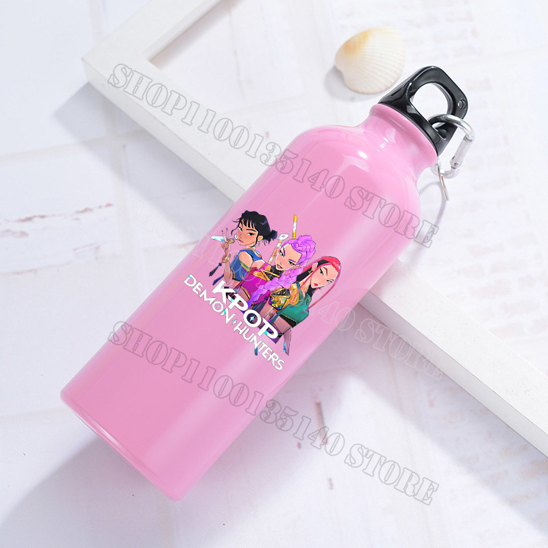 ขวดน้ำอะลูมิเนียมลายอนิเมะ สำห - Travel Accessories Bottles บทวิจารณ์และราคา