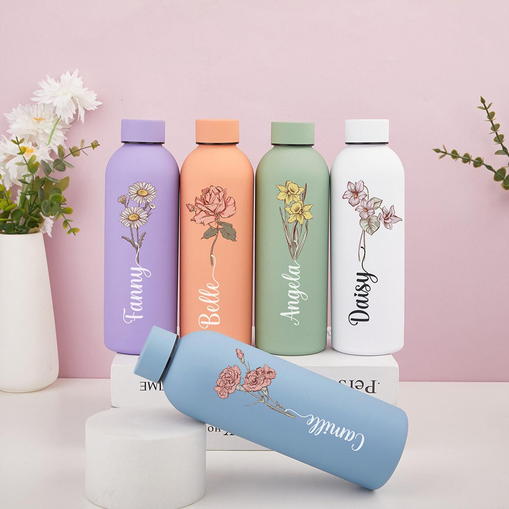 ขวดน้ำลายดอกไม้แบบกำหนดเองได้, - Travel Accessories Bottles บทวิจารณ์และราคา