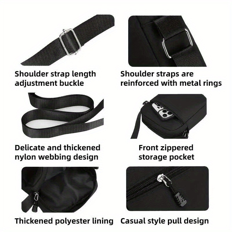 กระเป๋าสะพายไหล่ผ้าแคนวาสลายเอ - Travel Accessories Us บทวิจารณ์และราคา