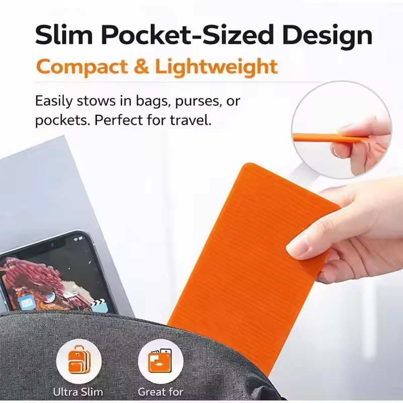 ขาตั้งโทรศัพท์แบบพกพาซิลิโคนสำ - Travel Accessories Store บทวิจารณ์และราคา