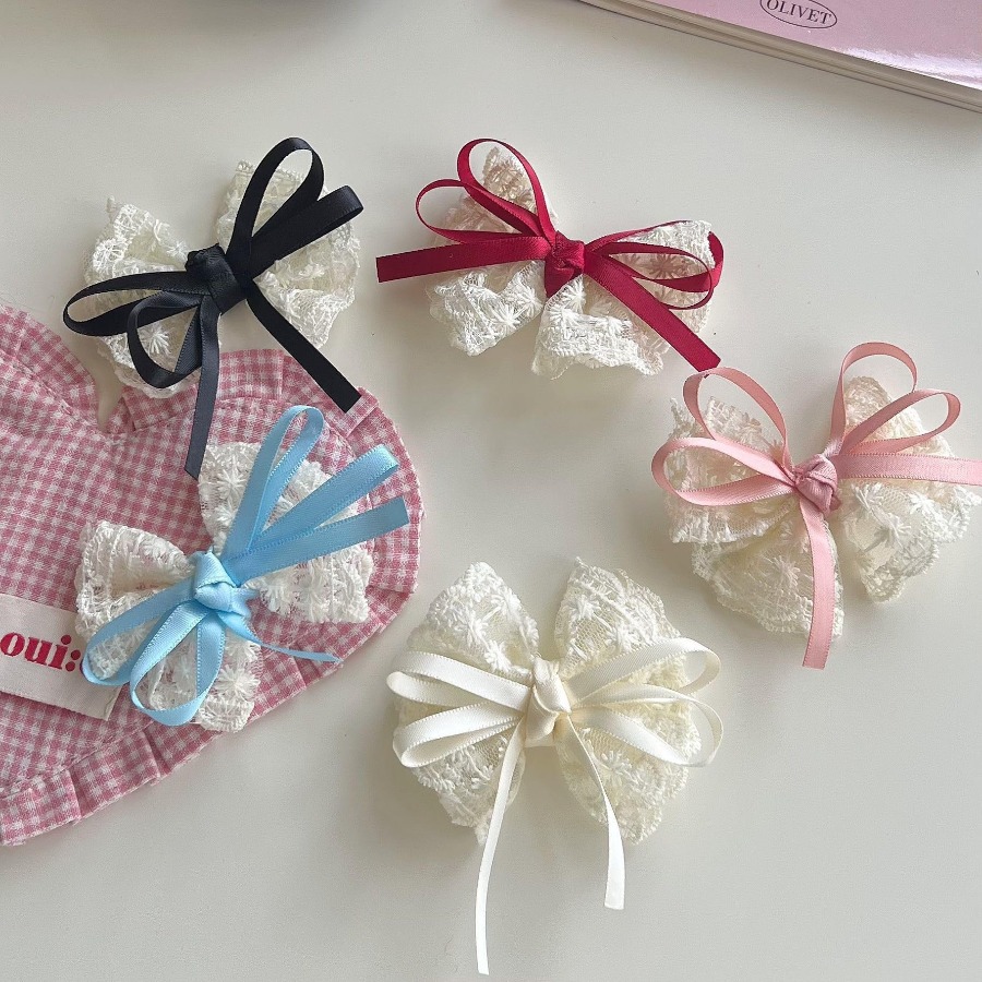 กิ๊บติดผมลูกไม้โบว์น่ารัก 2 ชิ - Travel Accessories With Kids บทวิจารณ์และราคา