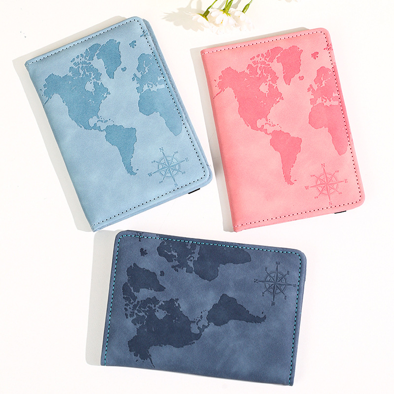 ซองใส่พาสปอร์ตหนังพิมพ์ลายแผนท - Qantas Travel Accessories บทวิจารณ์และราคา