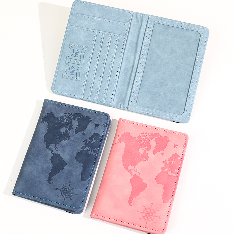 ซองใส่พาสปอร์ตหนังพิมพ์ลายแผนท - Qantas Travel Accessories บทวิจารณ์และราคา