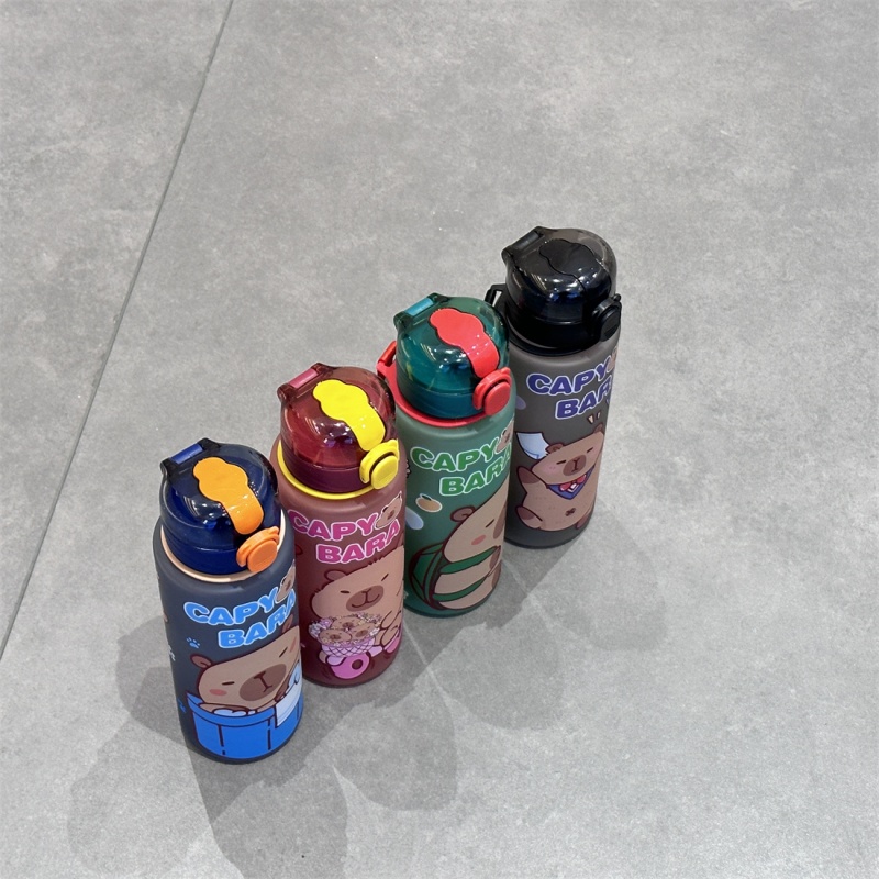750ml น่ารักการ์ตูน Capybara ข - Travel Accessories Bottles บทวิจารณ์และราคา