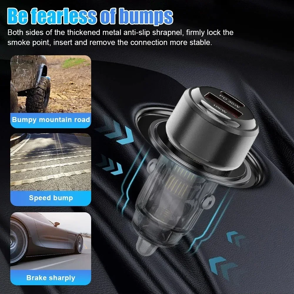 อะแดปเตอร์ชาร์จในรถยนต์ USB 13 - Travel Plug Type C บทวิจารณ์และราคา