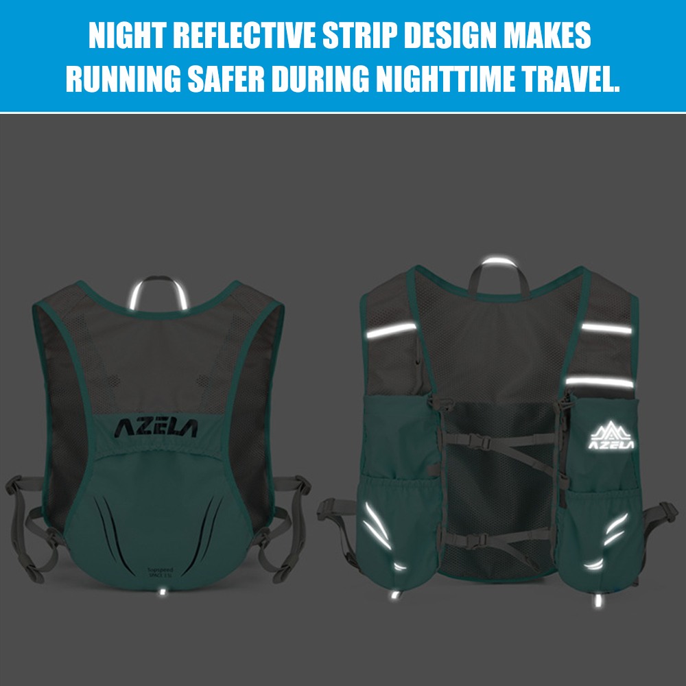 1 ชิ้น เสื้อกั๊กสำหรับวิ่งพร้อ - Hydration Pack Backpack บทวิจารณ์และราคา