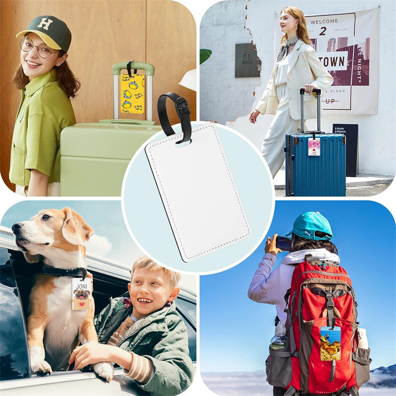 ป้ายกระเป๋าเดินทางหนัง PU รูปภ - Travel Accessories International บทวิจารณ์และราคา