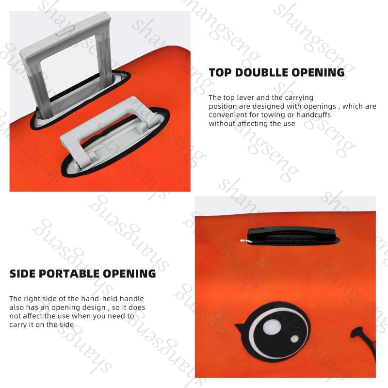 ปลอกหุ้มกระเป๋าเดินทางแบบหนา ย - Quirky Travel Accessories บทวิจารณ์และราคา