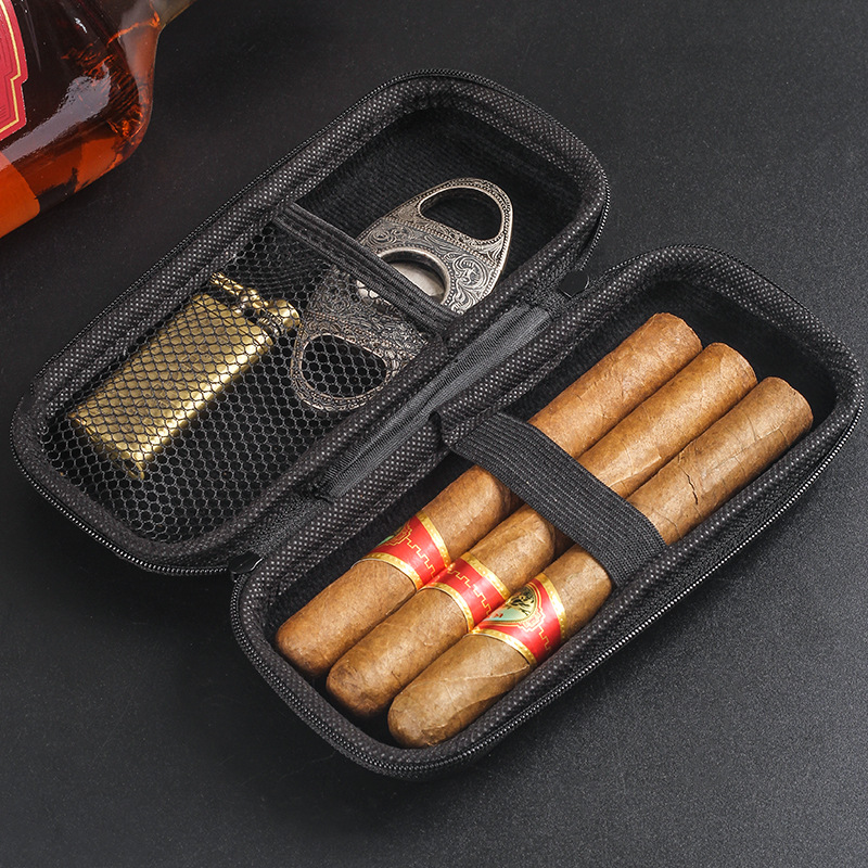 กระเป๋าใส่ซิการ์แบบพกพา 1 ชิ้น - Travel Accessories Us บทวิจารณ์และราคา