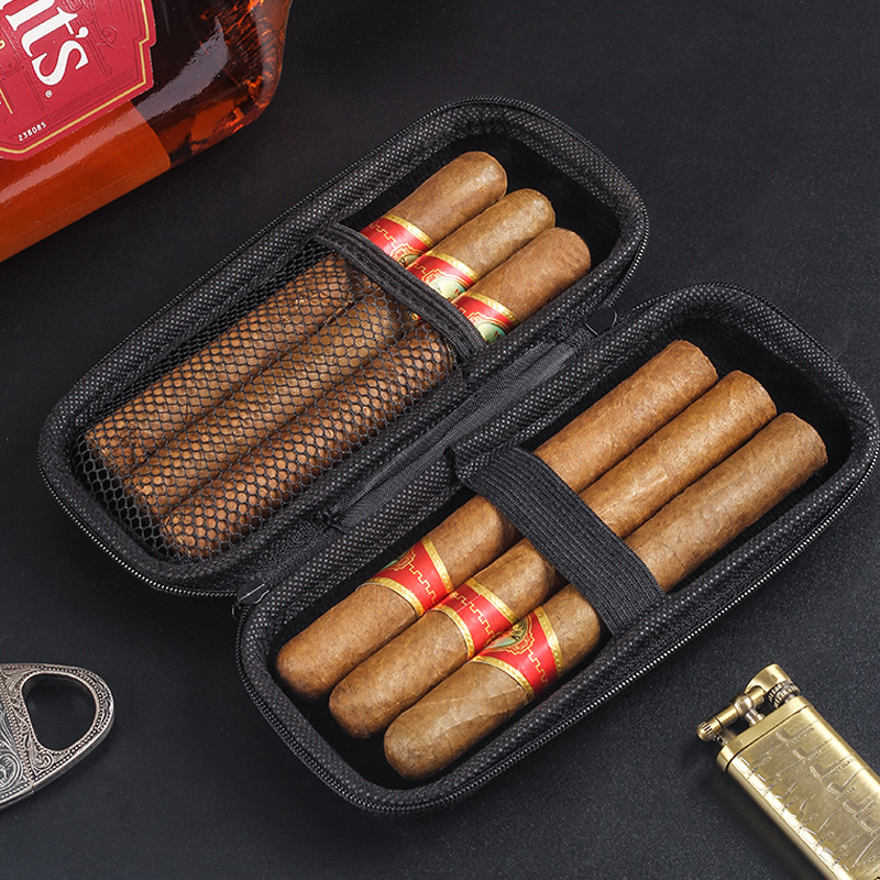 กระเป๋าใส่ซิการ์แบบพกพา 1 ชิ้น - Travel Accessories Us บทวิจารณ์และราคา