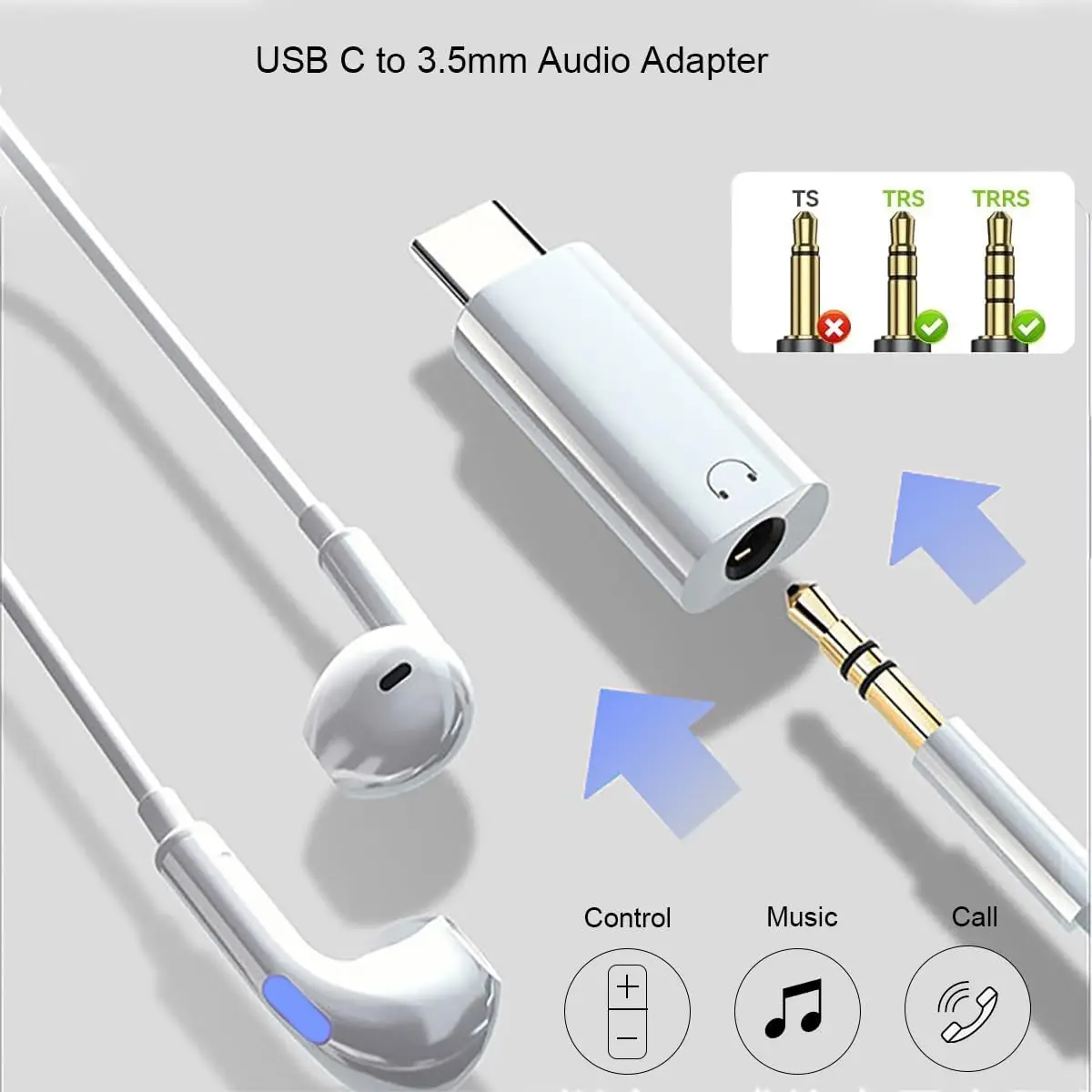 อะแดปเตอร์แปลง USB C เป็นช่องเ - Travel Plug Type C บทวิจารณ์และราคา