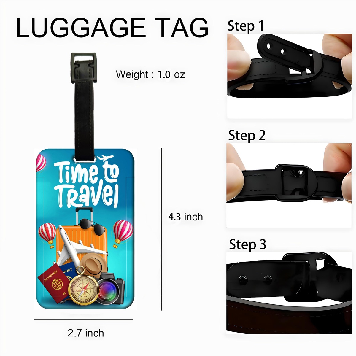 ป้ายติดกระเป๋าเดินทางสไตล์คลาส - Travel Accessories International บทวิจารณ์และราคา