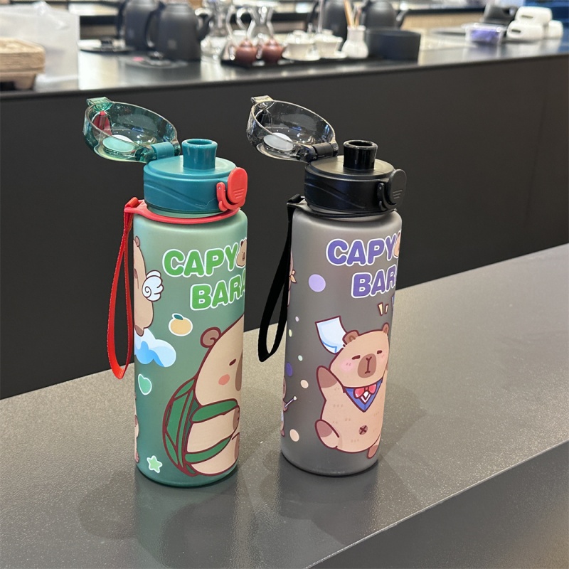 750ml น่ารักการ์ตูน Capybara ข - Travel Accessories Bottles บทวิจารณ์และราคา