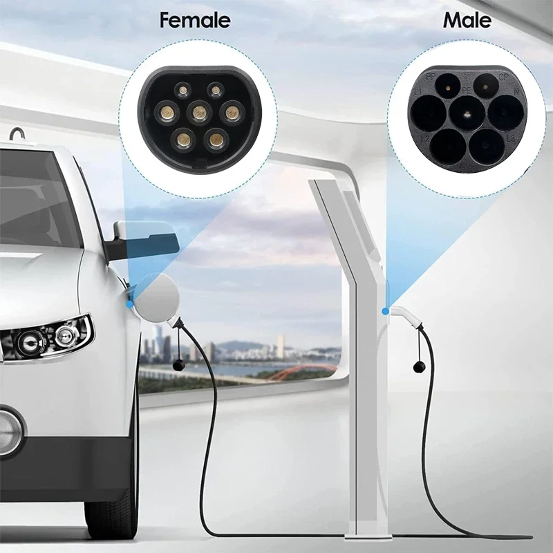 สายชาร์จ FITMPH EV，Type2 ถึง T - Travel Plug Type C บทวิจารณ์และราคา