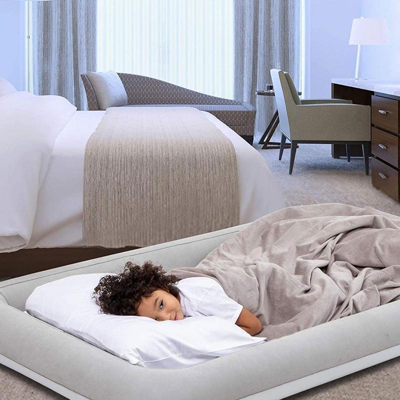 เด็ก Inflatable Travel Bed Air - Travel Accessories With Kids บทวิจารณ์และราคา